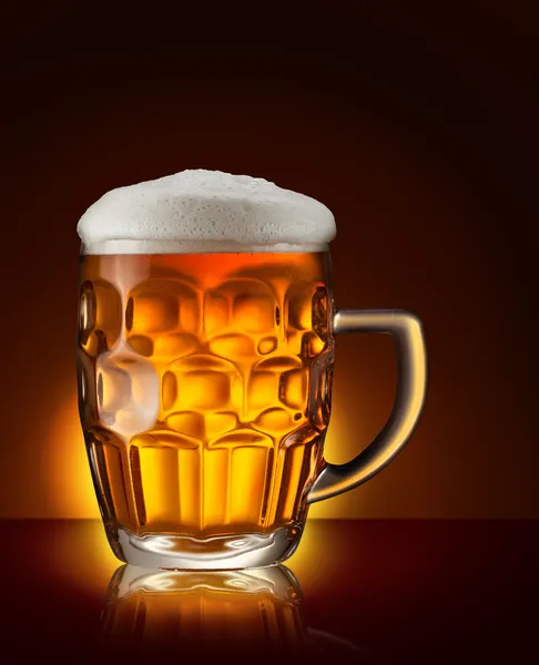 Copo de cerveja — Fotografia de Stock