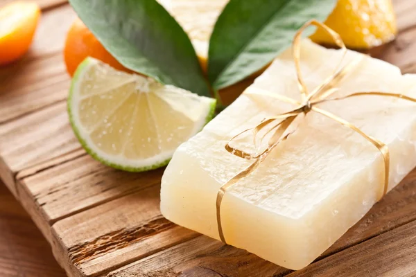 Mýdlo citron — Stock fotografie