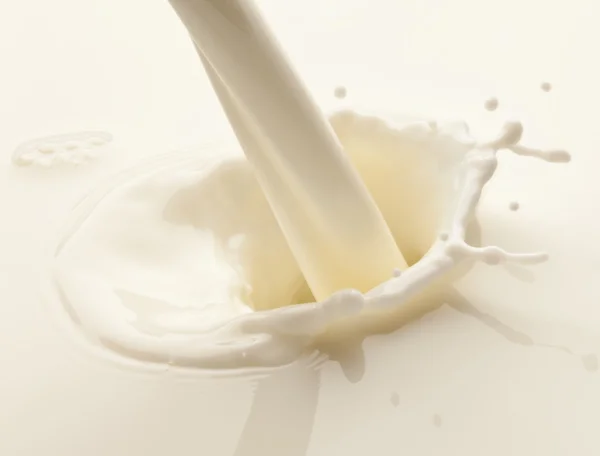 Сплеск молока — стокове фото