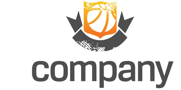 Logo ligi koszykówki — Wektor stockowy