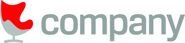 Logotipo da empresa mobiliário moderno — Vetor de Stock
