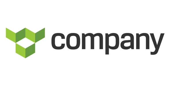 Logotipo abstracto para empresa de muebles — Vector de stock