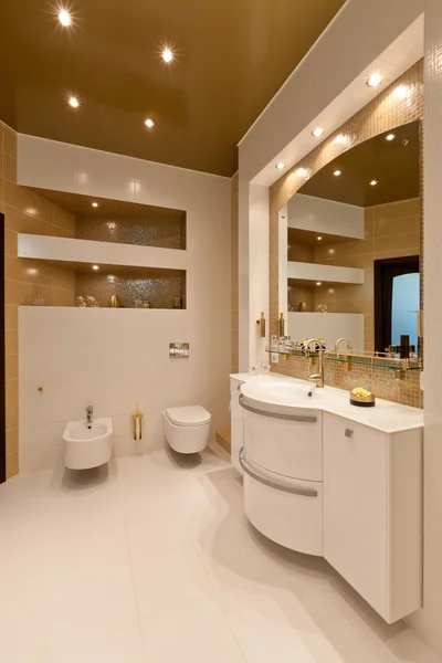 Güzel modern banyo — Stok fotoğraf