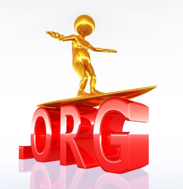 ORG Top Level Domain clipart