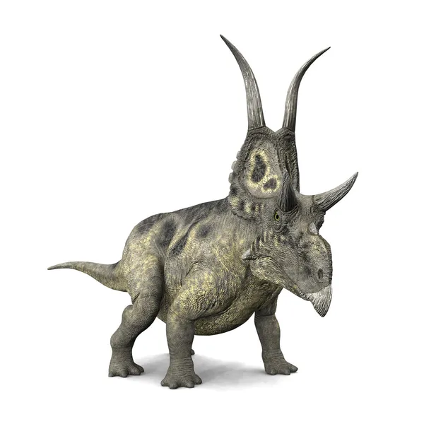 ไดโนเสาร์ Diabloceratops — ภาพถ่ายสต็อก