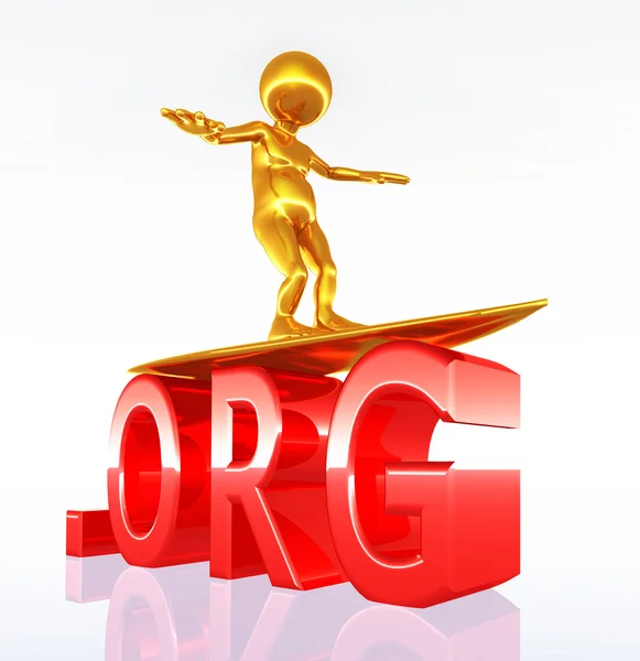 Org Top Level Domain — Stockfoto