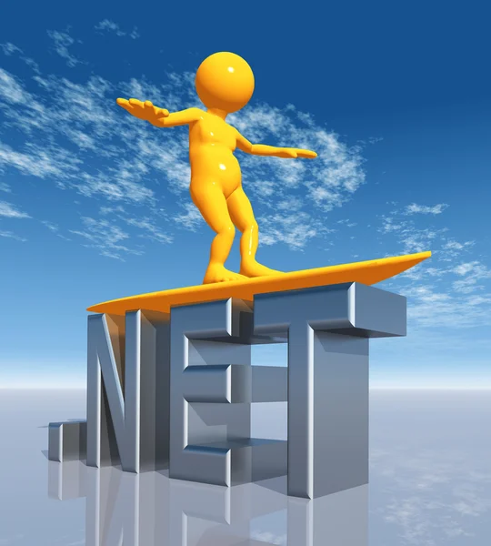 Netto Top Level Domain — Stockfoto