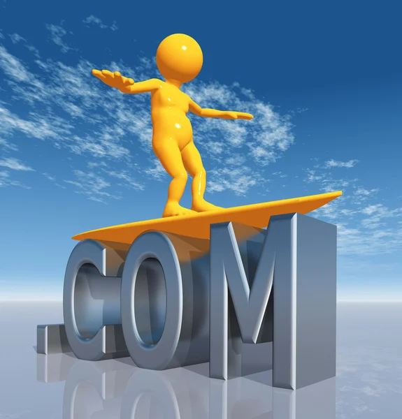 COM Top Level Domain — Stock Photo, Image