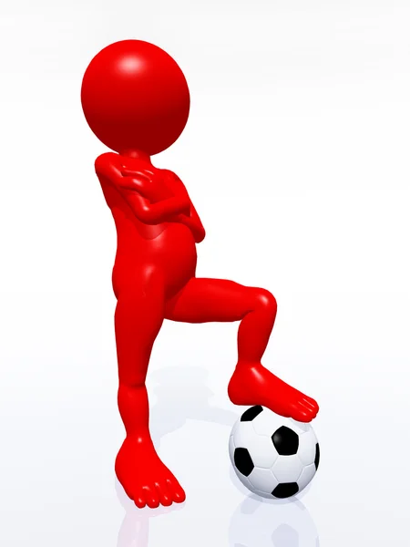 Football Player — Stock Photo, Image