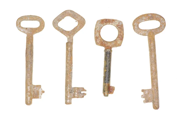 Starych kluczy — Zdjęcie stockowe