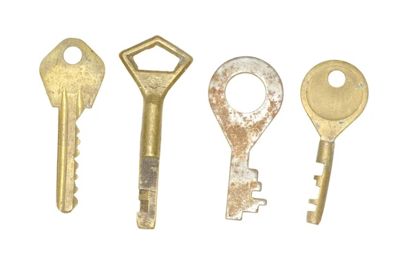 Gamla nycklar — Stockfoto