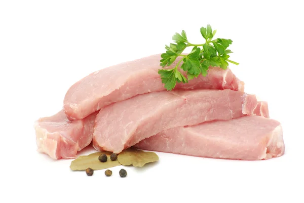 Carne con prezzemolo — Foto Stock