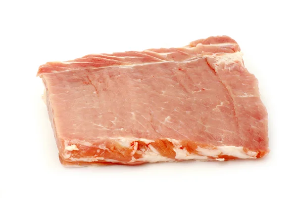Мясо на белом — стоковое фото