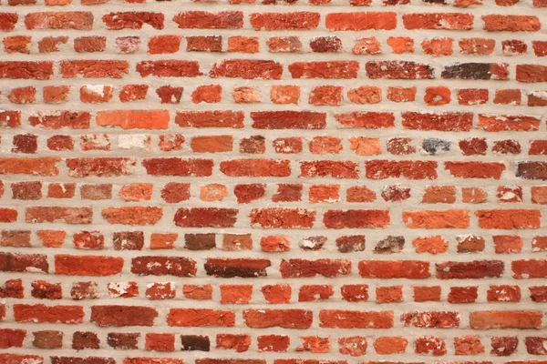 Muro di mattoni molto vecchio — Foto Stock