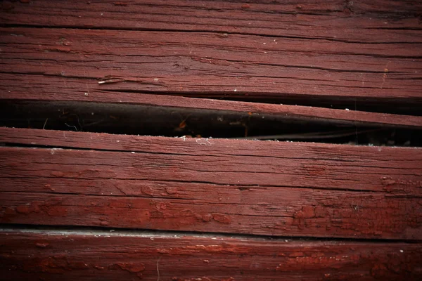 Cracked painted lumbers — Stock Photo, Image