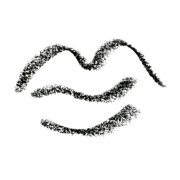 Symbole des lèvres peintes contour . — Photo