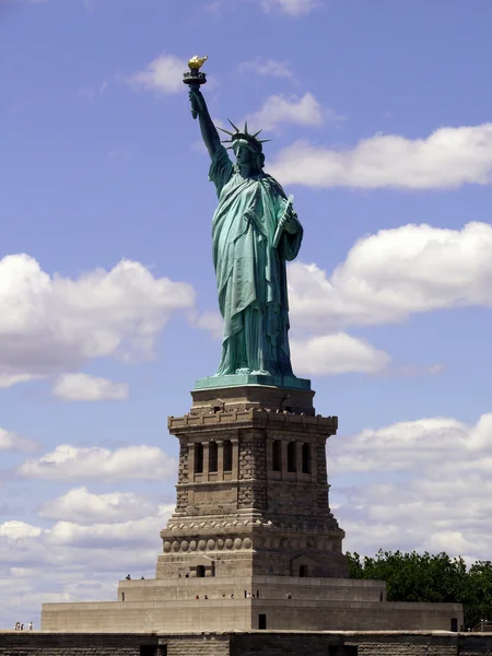 Estátua de New Yorker Freiheits — Fotografia de Stock