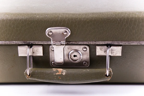 Poobijany stare walizki — Zdjęcie stockowe