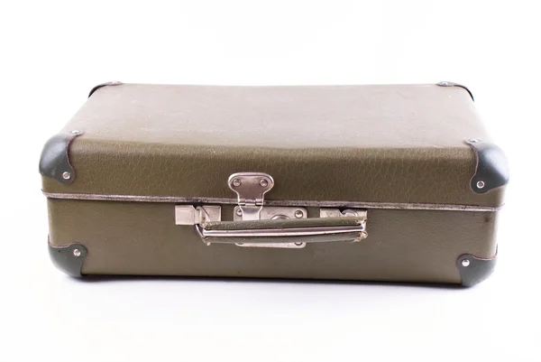 Misshandlade gammal resväska — Stockfoto