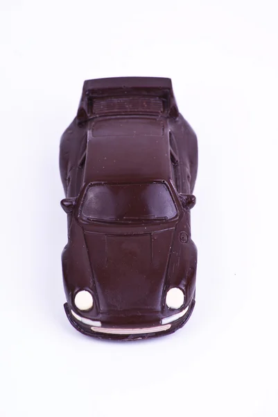 Το σοκολάτας αυτοκίνητο απομονωθεί — Φωτογραφία Αρχείου