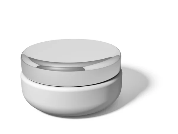 Cream container — Stock Photo, Image