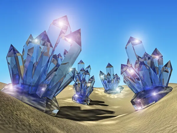 Cristales — Foto de Stock