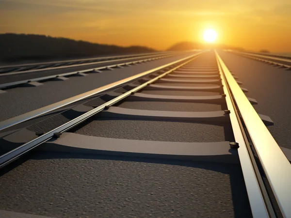 Railroad — Stock Photo, Image