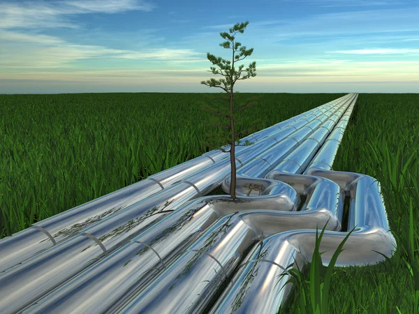 Pipeline — Stockfoto