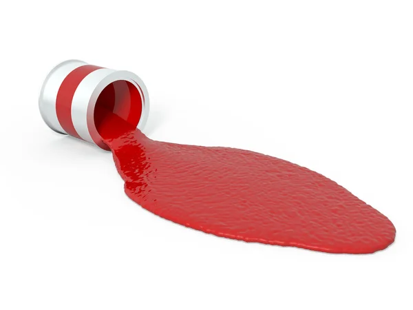 stock image Red paint