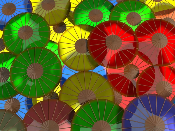 Paraplyer - Stock-foto