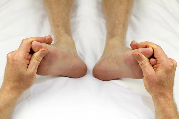 足のリフレクソロジー — ストック写真