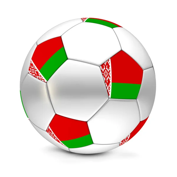 Futbol topu/futbol Beyaz Rusya — Stok fotoğraf