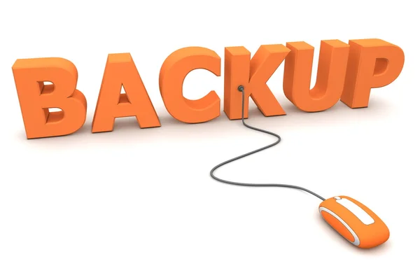 Browse the Orange Backup - Orange Mouse — Stock Photo, Image
