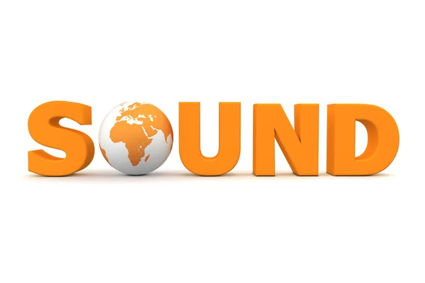 Mundo del sonido Naranja —  Fotos de Stock