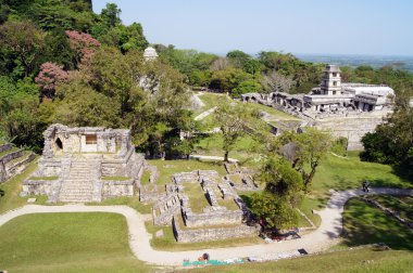 Palenque ruins clipart