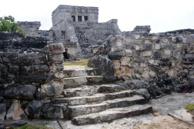 Tulum ruins clipart