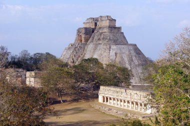 Uxmal pyramid clipart