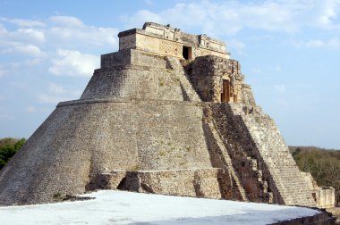 Pyramid in Uxmal clipart