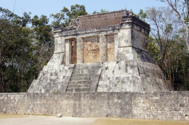 tapınakta chichen Itza, Meksika