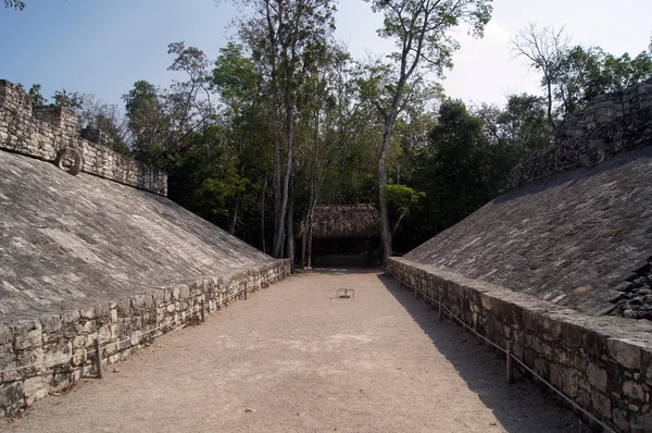 Court in Coba — Stock Photo, Image