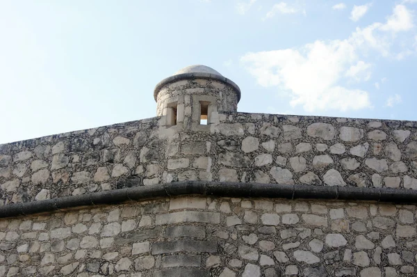 Wall in Campeche — Φωτογραφία Αρχείου