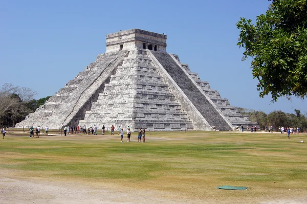Пирамида Кукулькан — стоковое фото