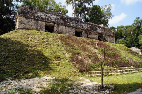 Ruinas en Tikal — Foto de Stock