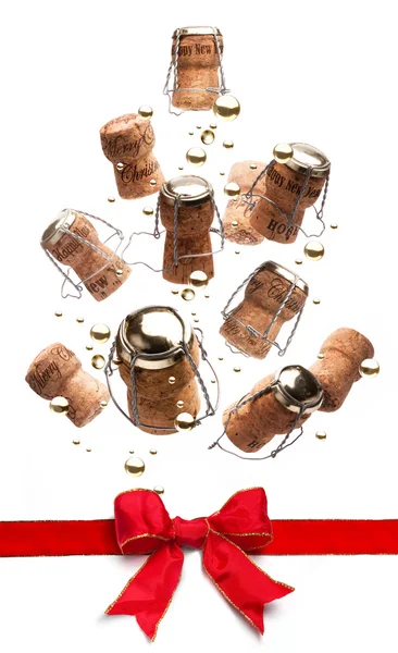 La idea es muy divertida tarjeta de felicitación de Navidad —  Fotos de Stock