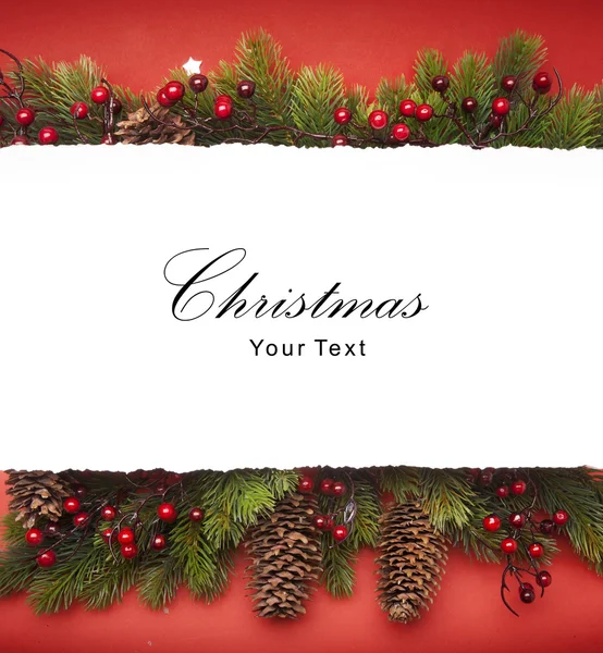 Art Christmas announcement — Stock Photo, Image