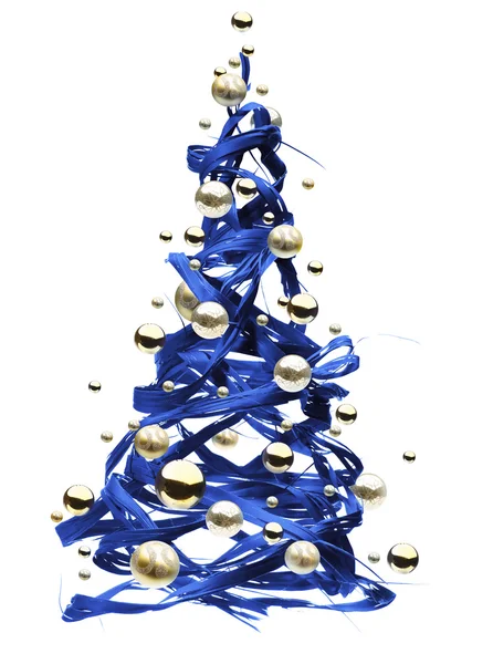 Arte árvore de Natal — Fotografia de Stock