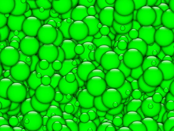 stock image Green bubbles texture