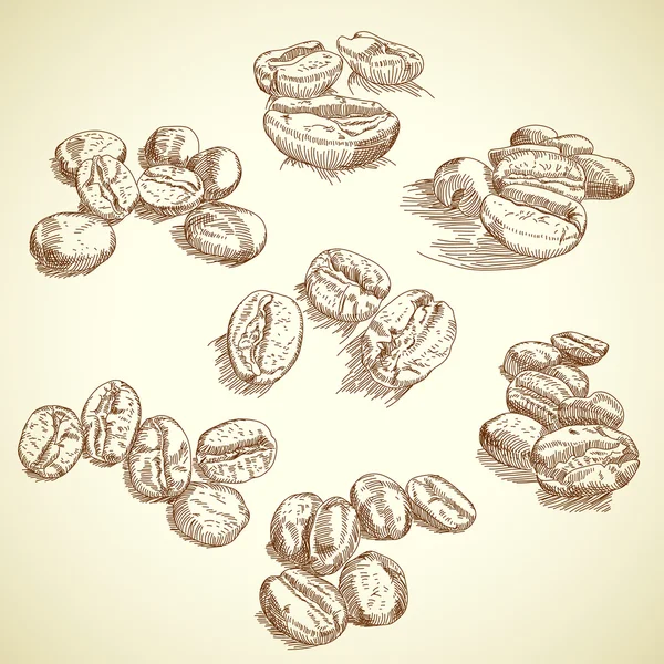 Καφέ bean Royalty Free Εικονογραφήσεις Αρχείου