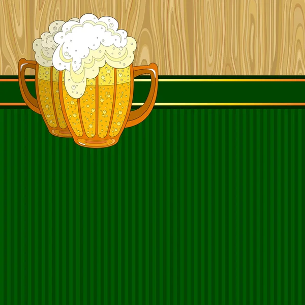 Piwo tło — Wektor stockowy