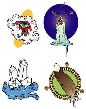 Mystic bits clipart